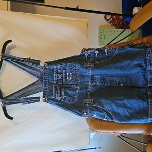 RVT Blue Denim Overalls